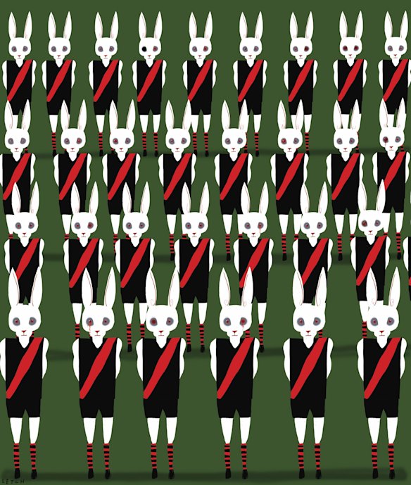 Bunnies to the slaughter.