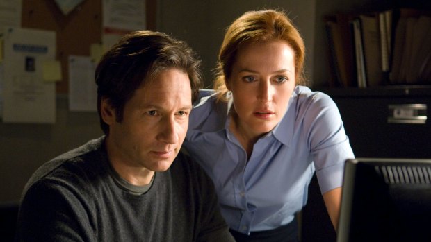 The truth is out there: David Duchovny and Gillian Anderson star in a six-episode <I>X-Files</i> series remake.
