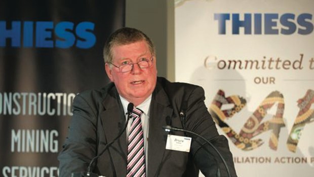 Former Thiess managing director Bruce Munro.