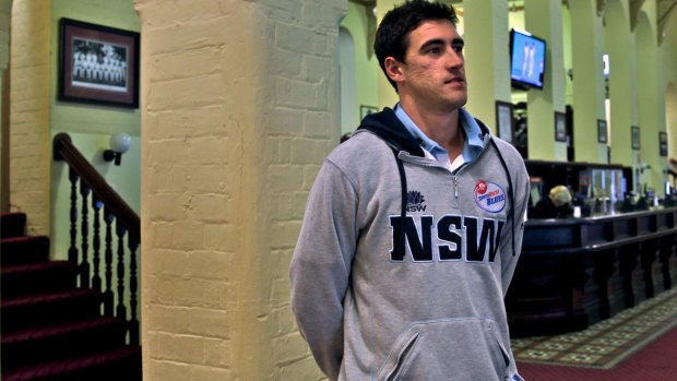 Nervous wait: Mitchell Starc will be hoping he is fit to bowl against South Africa.