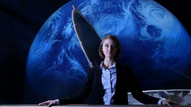 Quberider chief executive and UNSW aerospace engineering student Solange Cunin.