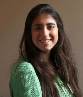 Nadine Abughazaleh, who completed her IB in Jordan, hopes to study medicine or dentistry at Sydney University. 