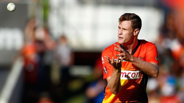 On fire: Jason Behrendorff has been in great form for the Scorchers.