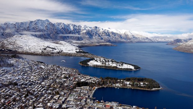 Home prices are booming in Queenstown, popular for its skiing, wine and occasional polar blast.