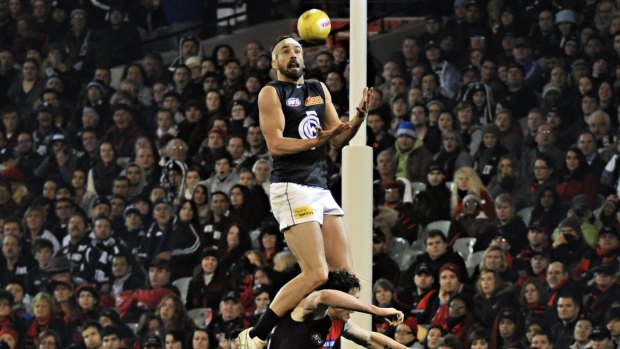 Andrew Walker made highlight reels around the world with his 2011 screamer over Jake Carlisle.