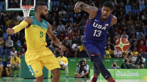 Called the Aussies dirty:  Paul George