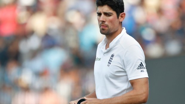 Tough year in the job: Alastair Cook.