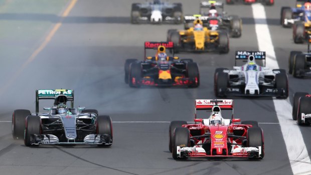 More than 270,000 patrons are expected to attend the grand prix over four days.