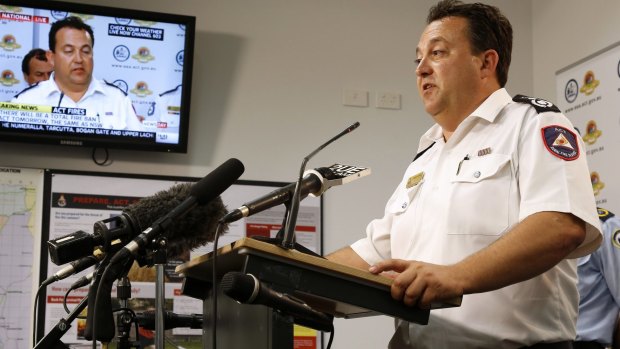 ACT Rural Fire Service chief officer Andrew Stark: Has quit the post for a South Australian job.
