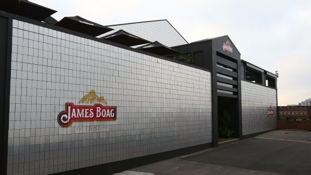 Lion's James Boag brewery will have 39 jobs cut as 20 million litres of beer production gets transferred to the mainland from Tasmania. James Boag had a lavish marquee at the Spring Racing Carnival in Melbourne.