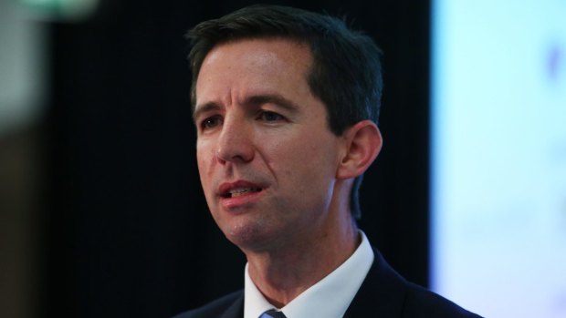 Education Minister Simon Birmingham has outlined plans to collect HECS debt from deceased estates and graduates now based overseas.