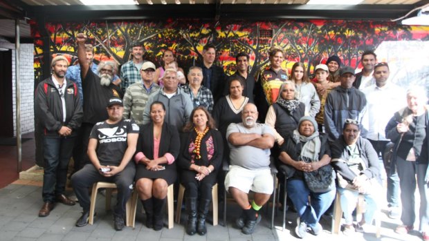 Aboriginal and community leaders met to discuss the decision. 