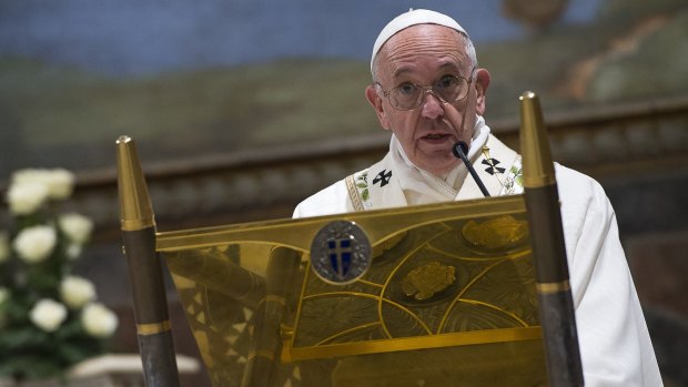 Pope Francis has described child sex abuse as a scourge.