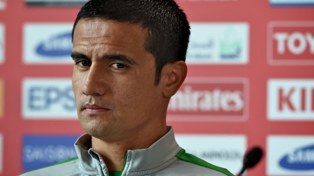 "I never needed an armband to help lead this team": Socceroos veteran Tim Cahill.