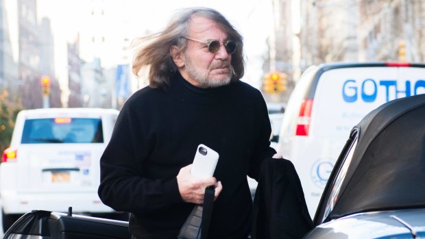 Donald Trump’s longtime doctor Harold Bornstein outside his New York office in 2015. 