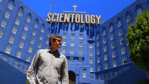 Louis Theroux is known for tackling subjects like Scientology with his immersive journalism.