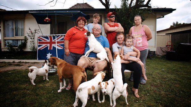 Peta and Ashley Kennedy (and their family) featured in the first series of Struggle Street, which centred on the Sydney suburb of Mount Druitt.