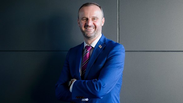 Winners and losers: ACT Chief Minister Andrew Barr