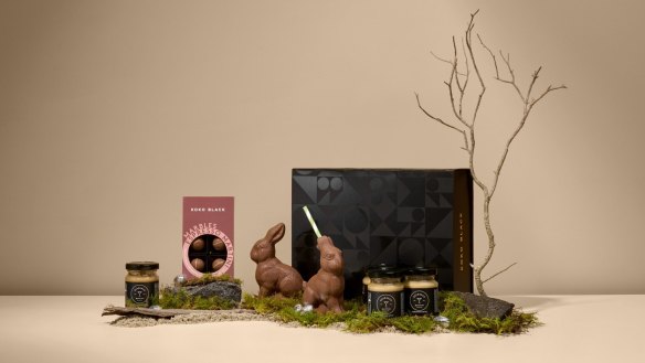 Koko Black has released an "adults-only" range of espresso martini bunnies. 