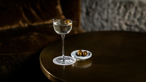 Jeff Schroeter's (Beckett's in Glebe) chef's martini.