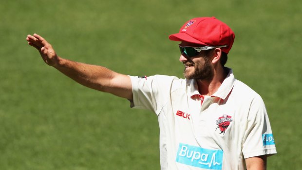 No stranger: Chadd Sayers played for Australia A in 2013 and 2014.