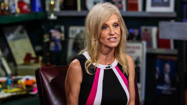 Kellyanne Conway, Trump's campaign manager, no longer wants him to release his tax returns.