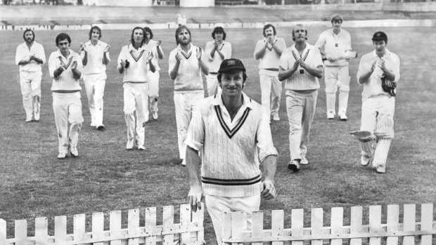 Record intact: Bill Lawry
