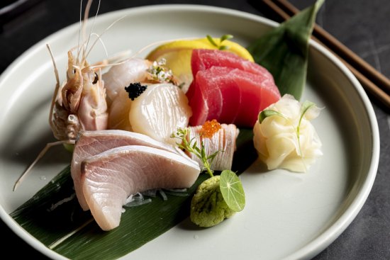 Go-to dish: Sashimi platter.