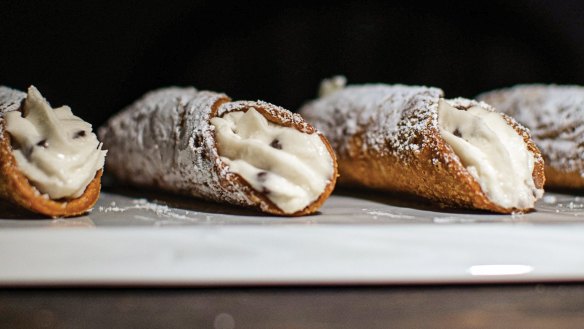 Plain and perfect cannoli.