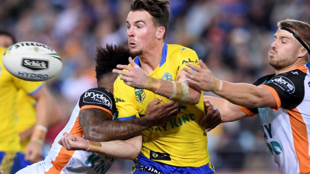 Not needed: Parramatta coach Brad Arthur fears fullback Clint Gutherson may out for an extended period.