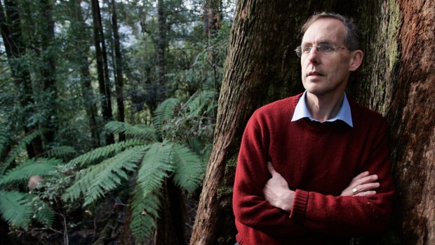 Former Greens leader Bob Brown has been arrested at an anti-logging protest in Tasmania 