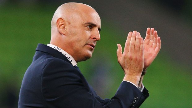 Down but not out: Kevin Muscat said his side would not dwell on the loss.