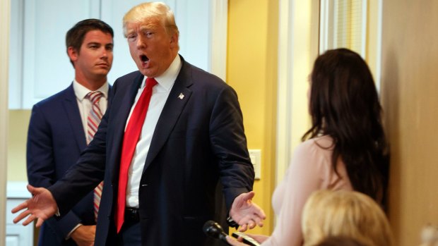 Republican presidential candidate Donald Trump has denied allegations made against him.