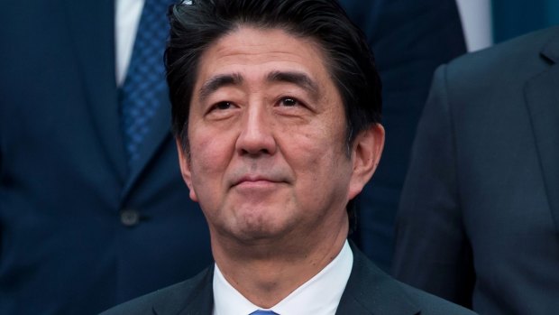 Shinzo Abe, Japan's prime minister, in 2014 in Brisbane.