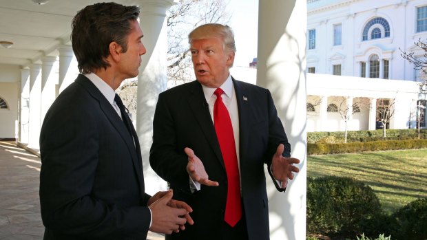 ABC News' David Muir talks to President Donald Trump from the White House.
