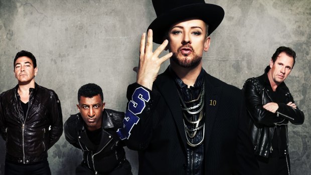 "I just remember feeling a bit of an imposter": Boy George with Culture Club.