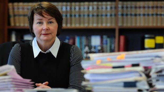 ACT Chief Magistrate Lorraine Walker supports the restorative justice program.
