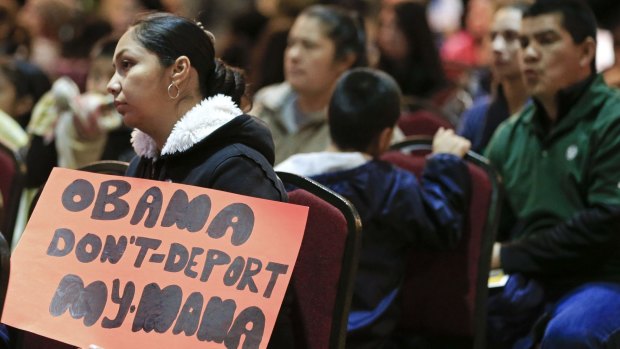 Appeal: Five million undocumented immigrants hope to be allowed to stay in the US.
