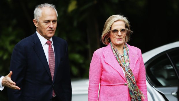 PM Malcolm Turnbull and wife Lucy - it's easy to imagine a few local opportunities have escaped them since they outsourced their wealth management. 