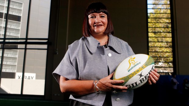 Safe hands: Raelene Castle has been handed the reins at Rugby Australia.