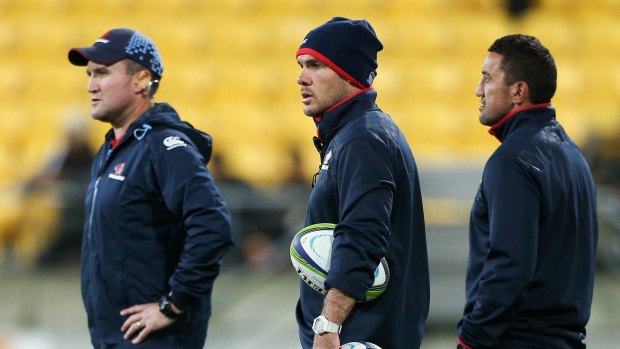 Passion: Assistant coach Nathan Grey "loved beating Queensland" when he played for the Waratahs. 