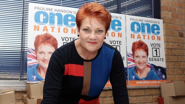 Pauline Hanson.