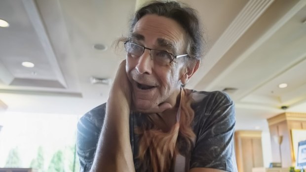 Kind act ... actor Peter Mayhew, who plays Chewbacca in <i>Star Wars</i>.