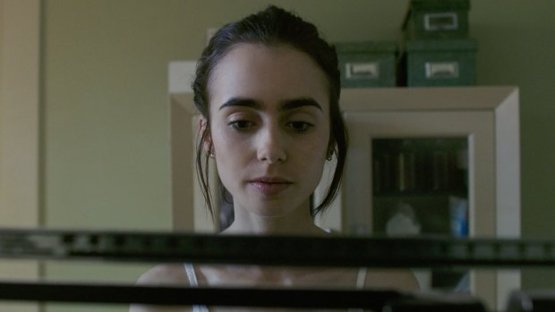 Lily Collins in Netflix's <i>To The Bone</I>, which has drawn fire from youth mental health groups for its depiction of anorexia.