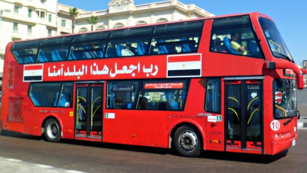 "Congratulations, you're pregnant": A male Egyptian bus driver was left flabbergasted. (File picture.)