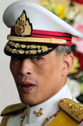 Thailand's Crown Prince Maha Vajiralongkorn.