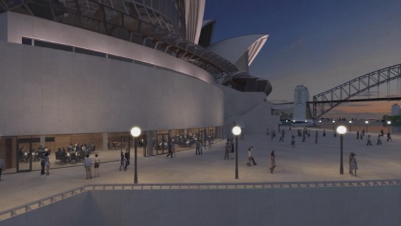 The Sydney Opera House upgrade will be part of the $600 million the Baird government has promised to spend on the arts.