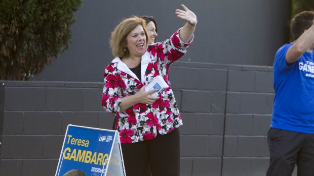 Brisbane Liberal National Party MP Teresa Gambaro is waving goodbye to federal politics.