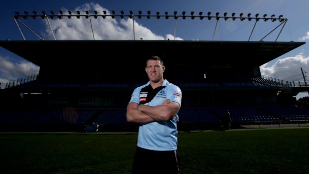 Dedicated: What you see is what you get with Cronulla captain Paul Gallen.