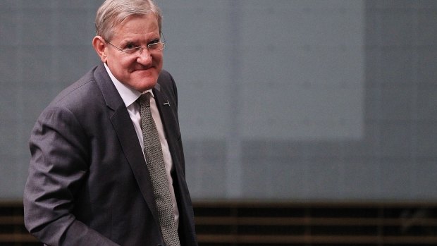 Switched parties: Ian Macfarlane in the House of Representatives this week.